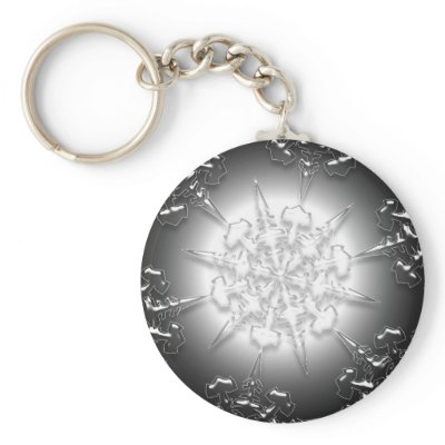 Silver Ornament Key Chain keychains