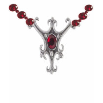 Silver "pendent" with rubies t-shirt by design_girl Silver "pendent" with rubies t-shirt