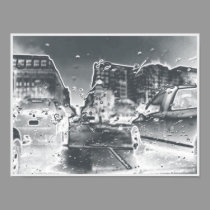silver plated rain posters by alanart silver plated rain posters