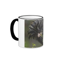 Silver Polish Rooster Coffee Mug