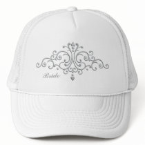 Silver Princess Filigree hats