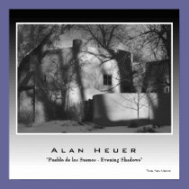 Silver Print - "Evening Shadows" posters