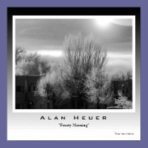 Silver Print - "Frosty Morning" posters
