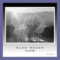 Silver Print - "Taos Mountain" posters