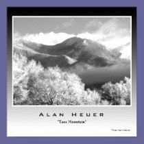Silver Print - "Taos Mountain" posters