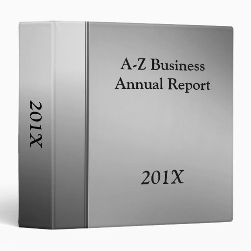 Report Binders, Custom Report 3 Ring Binder Designs