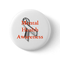 Silver_ribbon, Mental Health Awareness buttons by muldersgirl Silver_ribbon, Mental Health Awareness buttons
