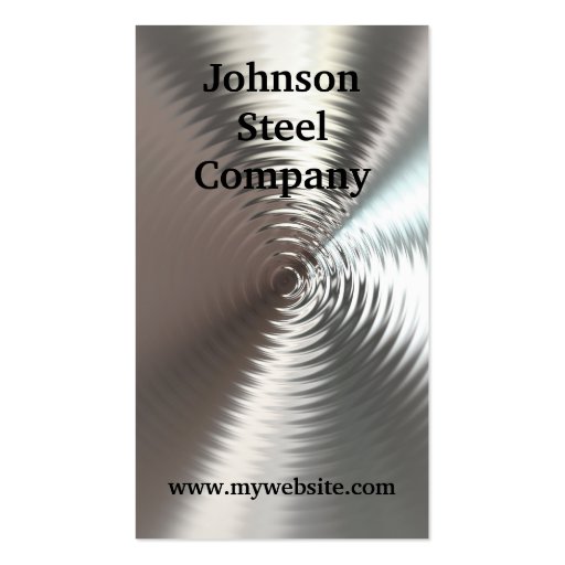 Silver Ripples Business Cards