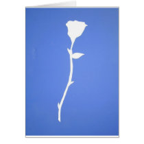 Silver rose cards
