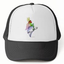 SILVER SALMON FAIRY hats by cabinfeverdavid SILVER SALMON FAIRY hats
