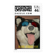 Silver Screen Hub Postage Stamp