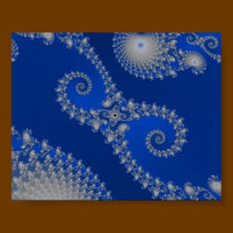 Silver Seahorse Poster posters by JamesOakley Silver Seahorse Poster posters