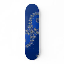 Silver Seahorse Skateboard