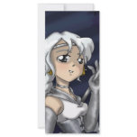 Silver Senshi Rack Card Template