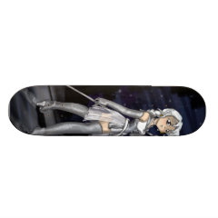 Silver Senshi Skate Board