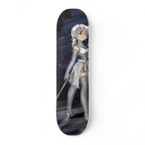 Silver Senshi Skate Board