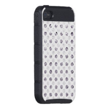 Silver Sequin Dots Effect Light Phone Cases iPhone 4/4S Cases