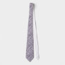 Silver Sequin Effect Tie