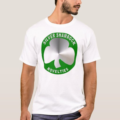 silver shamrock shirt