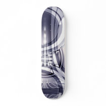 silver skateboard by SharonCullars silver skateboard