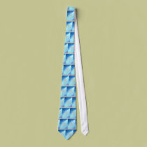Silver Snowflake 'Seasons Greetings' Winter Tie