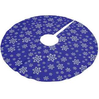 blue and silver christmas tree skirts zazzle blue and silver christmas tree skirts zazzle