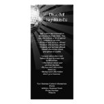 Silver Sparkle Disco Ball Advertisement Rack Card