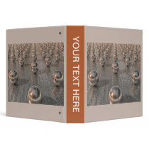 Silver Spheres Binder