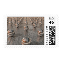 Silver Spheres Postage