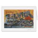 Silver Springs, Florida - Large Letter Scenes 2 cards