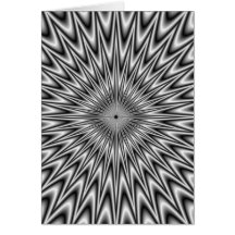 Silver Square Card