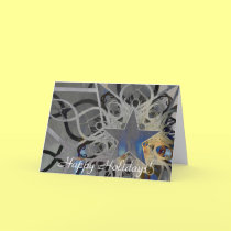 Silver Star Holiday Card cards