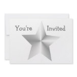 Silver Star Invitation