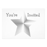Silver Star Invitation