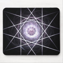 Silver star mousepads by cycreation Silver star mousepads
