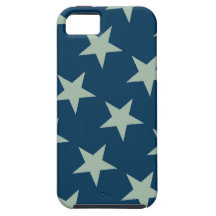 Silver stars iphone 5 Case