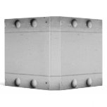 Silver Steel Layout with Bolts binders