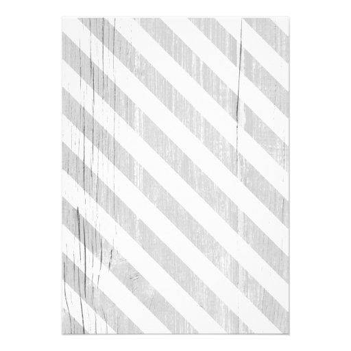 Silver Stripes Wedding Invitations