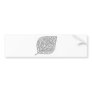 Silver Style Bumper Stickers