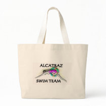 SILVER SWIMMER CANVAS BAG