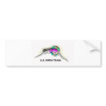 SILVER SWIMMER BUMPER STICKER