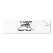 SILVER SWIMMER BUMPER STICKERS