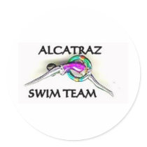 SILVER SWIMMER STICKERS