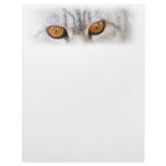Silver Tabby Cat Letterhead