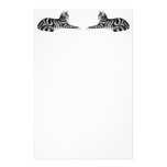 Silver Tabby Cats Stationery