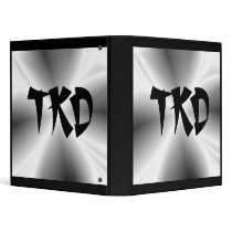 Silver TKD Binder