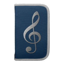 silver treble clef organizers