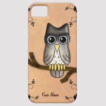 Silver Tree Owl  Custom iPhone 5 Case casemate cases