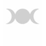 Silver Triple Goddess Tshirts