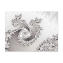 Silver Triple Twirl Postcard